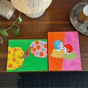 Marisol Muro Set of 2 Original Art Prints